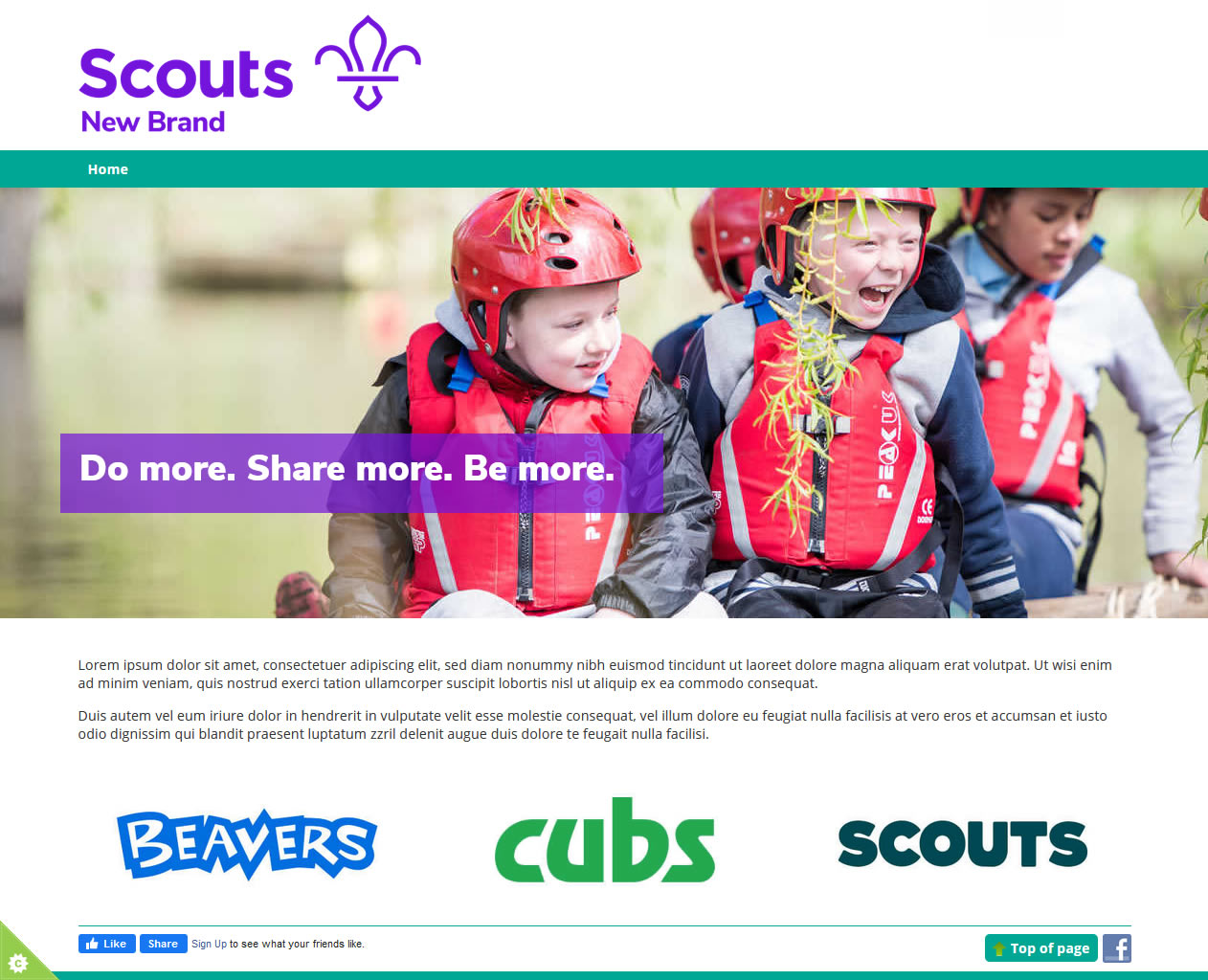 Scout activity template