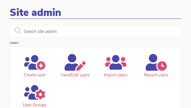 Site admin